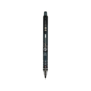 uni 三菱 M5-450T 自动铅笔 0.5mm 透明黑