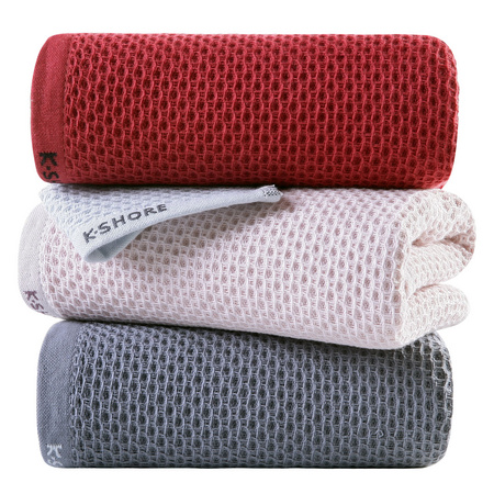 KINGSHORE 金号 纯棉蜂巢毛巾 64g*3条装（70*33cm）
