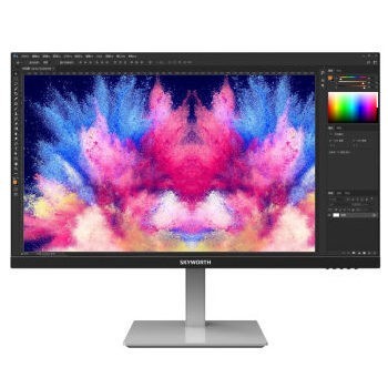 SKYWORTH 创维 28U1 28英寸IPS显示器（4K、90%P3、HDR10、Type-C）