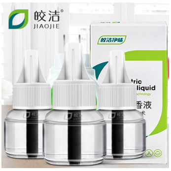 皎洁 无味电热蚊香液 3瓶+1器