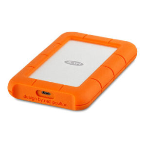 LaCie 莱斯 Rugged Mini 2.5英寸 USB-C|USB3.0 5TB 移动硬盘