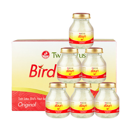 88VIP：Twin Lotus 双莲 冰糖型即食燕窝 75ml*6瓶