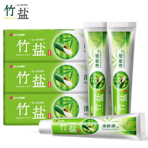 LG竹盐 清新源牙膏 清新源110g*3