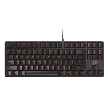 Dareu 达尔优 DK100-87Key 黑色版 机械键盘 达尔优轴