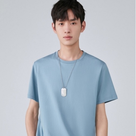 PEACEBIRD MEN 太平鸟风尚男装 太平鸟 BWDAB2108 仙护盾短袖T恤