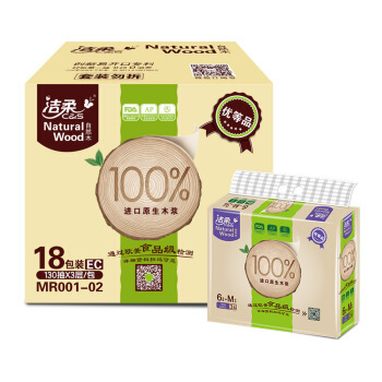 88VIP：C&S 洁柔 自然木系列 方巾抽纸 3层28抽12包（200*203mm）