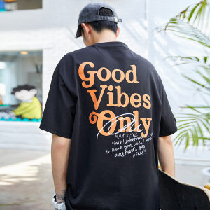 太平鸟 印花刺绣T恤