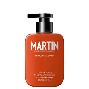 MARTIN 马丁 古龙香氛 男士竹炭控油去黑头洁面乳 150ml