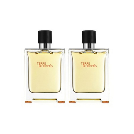 88VIP：HERMÈS 爱马仕 大地男士香水 EDT 50ml*2瓶装
