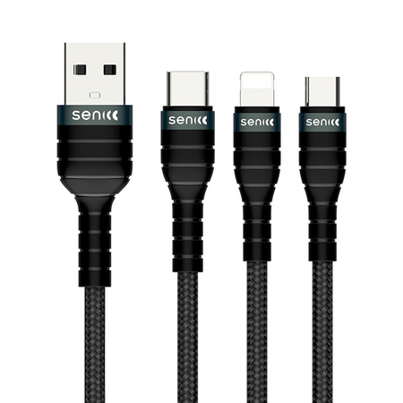 SENICC 声丽 LT335 一拖三 数据线 1.5m