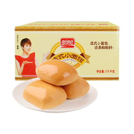 88VIP：PANPAN FOODS 盼盼 法式小面包 1.5kg