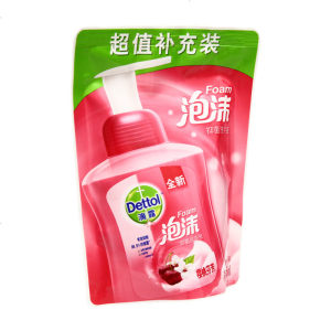 Dettol 滴露 泡沫洗手液樱桃芬芳 225ml 补充袋装