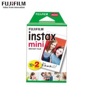 INSTAX 一次成像相机 MINI相纸 白边（双包装）