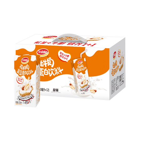 88VIP：达利园 花生牛奶250ml*12盒