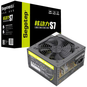 需加入陪伴计划：Segotep 鑫谷 核动力系列 超级战舰 S7 （82%）非模组ATX电源 400W