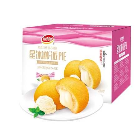 88VIP：达利园 冰淇淋味夹心面包 600g