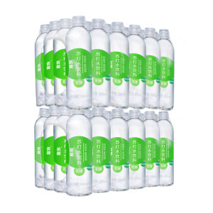 天猫次日达 依能 青柠味苏打气泡水 500ml*48瓶