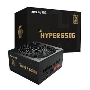 Huntkey 航嘉 HYPER 650G 电脑电源 650W 全模组化