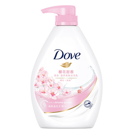 88VIP：Dove 多芬 樱花甜香滋养美肤沐浴乳 1kg