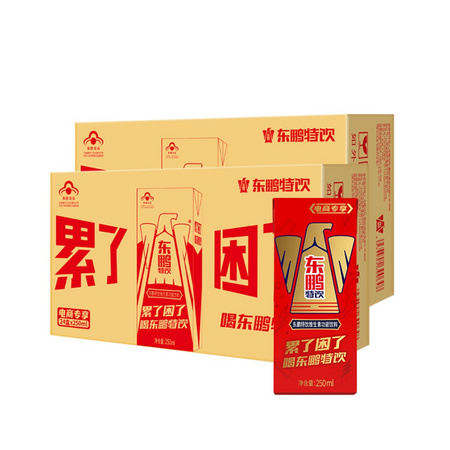 东鹏 特饮维生素功能饮料 250ml*24盒*2箱