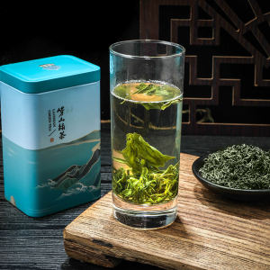 青岛崂山 雨前一级 云雾绿茶 250g*2罐 绿茶核心产区 69元包邮
