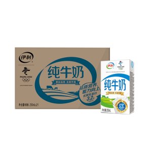 天猫超市 伊利 无菌砖纯牛奶 250ml*21盒*3箱 112.8元包邮